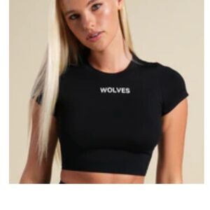 Darc Sport Black Wolves Crop Top